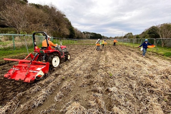 2020/03/23 船橋市Ｎ企画社圃場で農作業